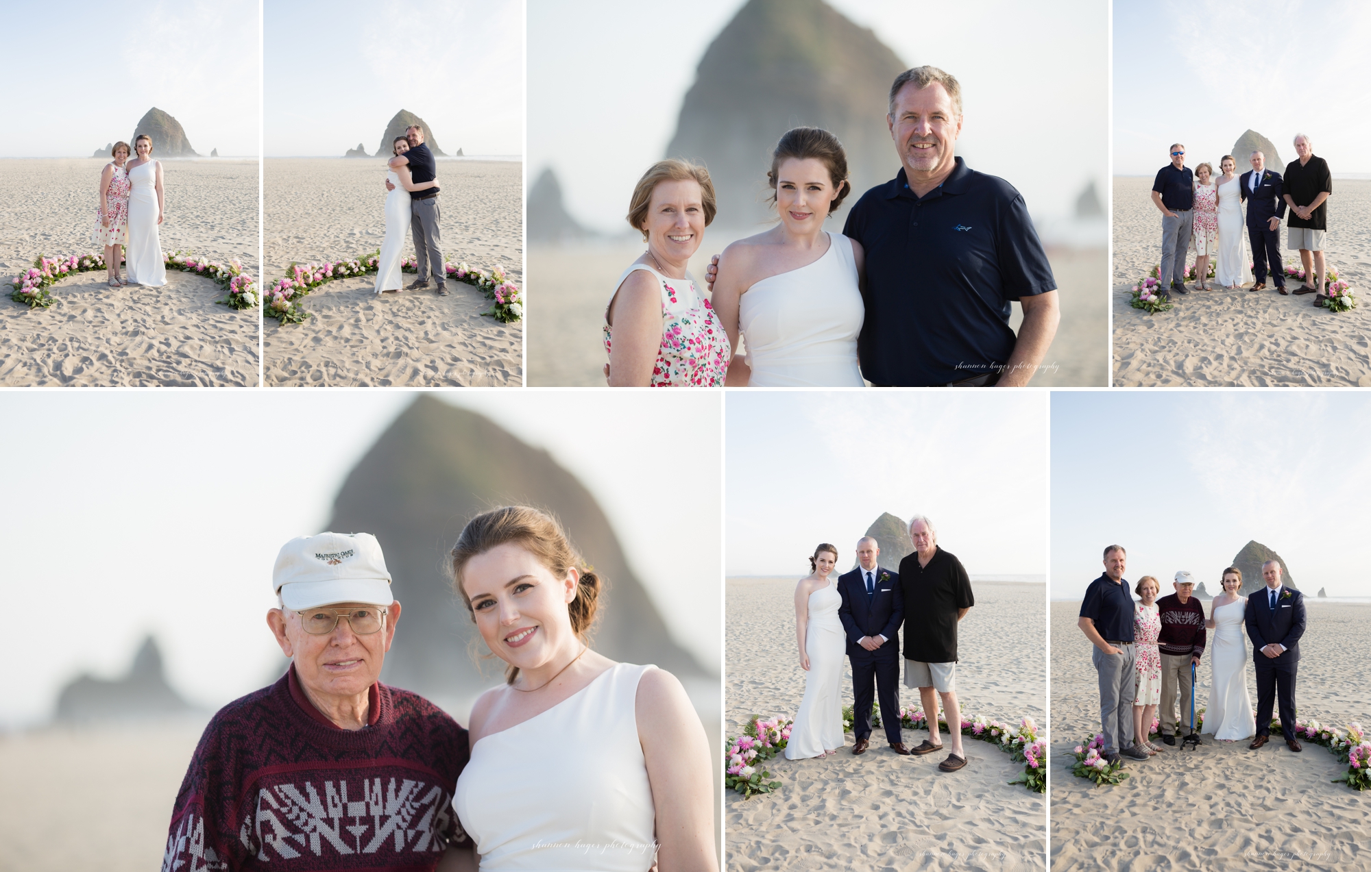 Cannon Beach Elopement, Oregon Coast Wedding Photographer, Oregon Elopement Photography, Oregon Coast Elopements by Shannon Hager Photography