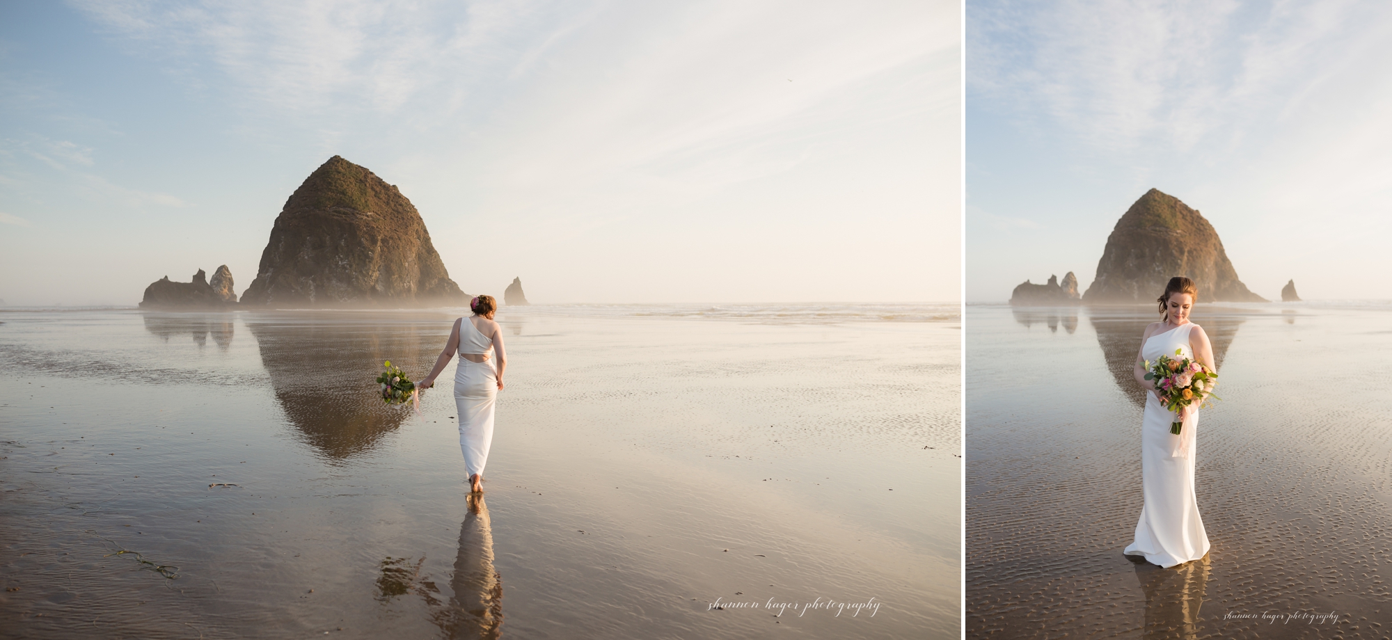 Cannon Beach Elopement, Oregon Coast Wedding Photographer, Oregon Elopement Photography, Oregon Coast Elopements by Shannon Hager Photography