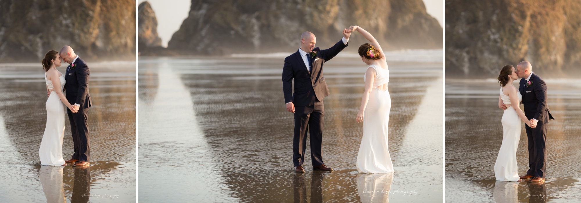 Cannon Beach Elopement, Oregon Coast Wedding Photographer, Oregon Elopement Photography, Oregon Coast Elopements by Shannon Hager Photography