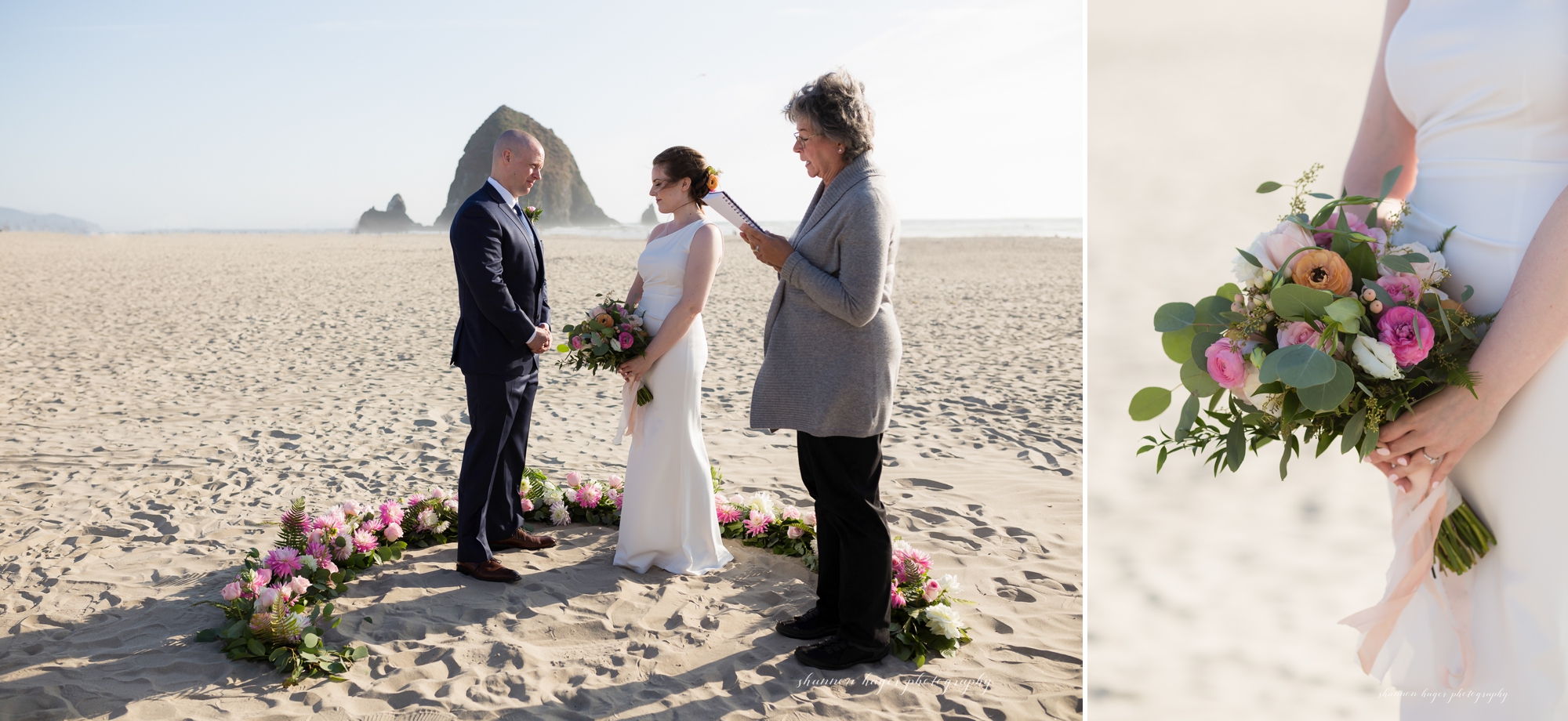 Cannon Beach Elopement, Oregon Coast Wedding Photographer, Oregon Elopement Photography, Oregon Coast Elopements by Shannon Hager Photography