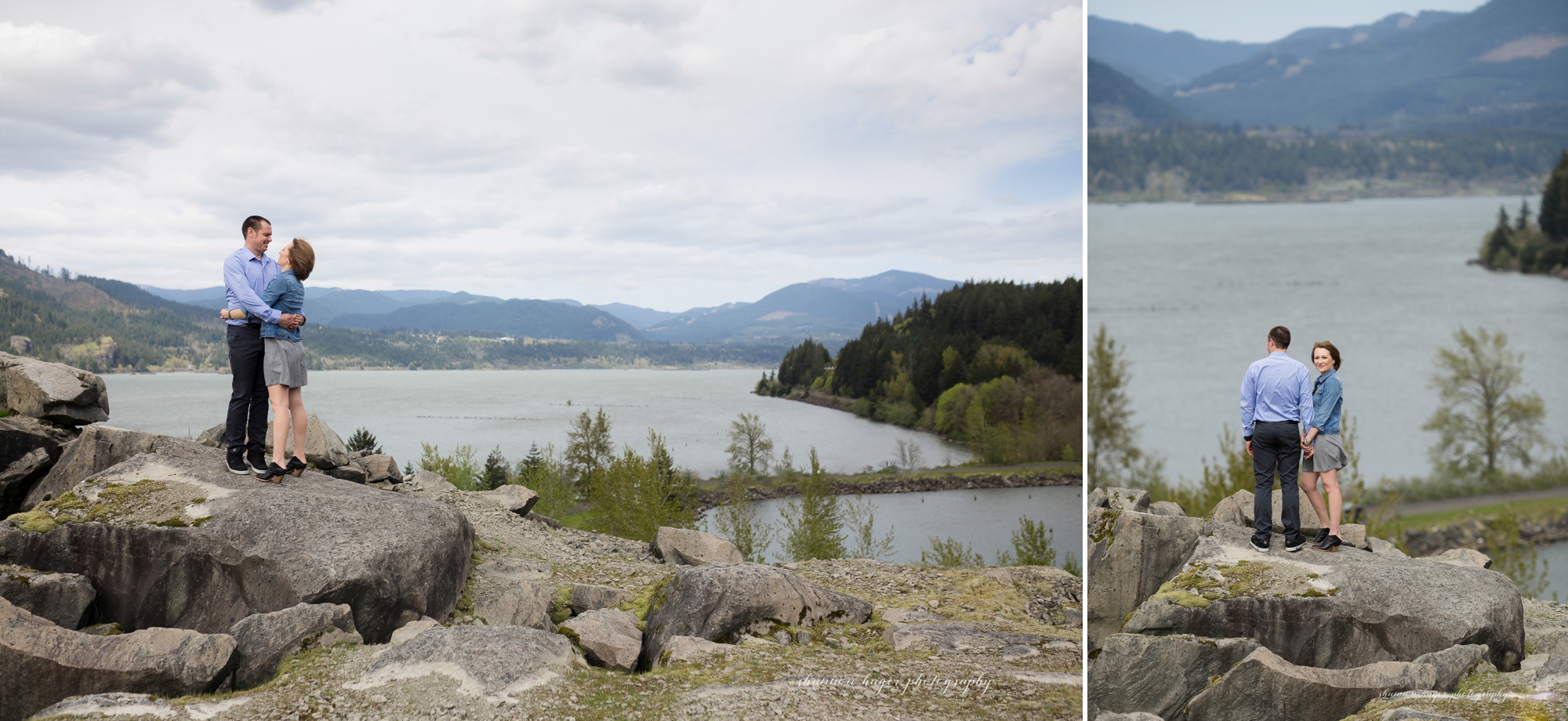portland photographer weddings, outdoor engagement session columbia river gorge
