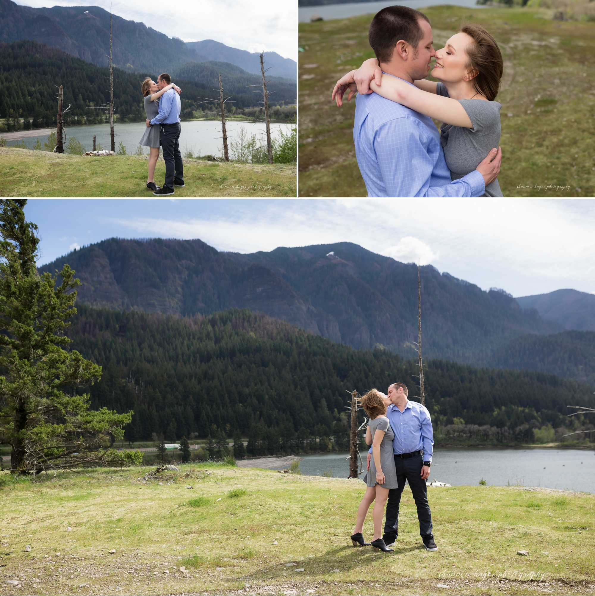 portland photographer weddings, outdoor engagement session columbia river gorge