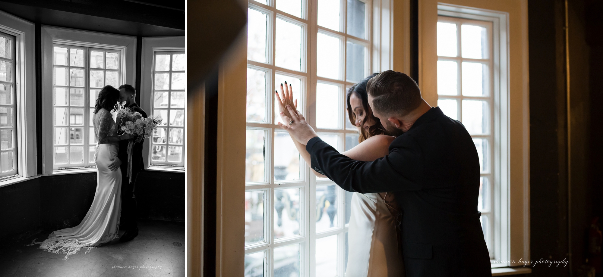 grungy winter elopement at evergreen pdx, elopement photographer portland oregon, wedding venue portland