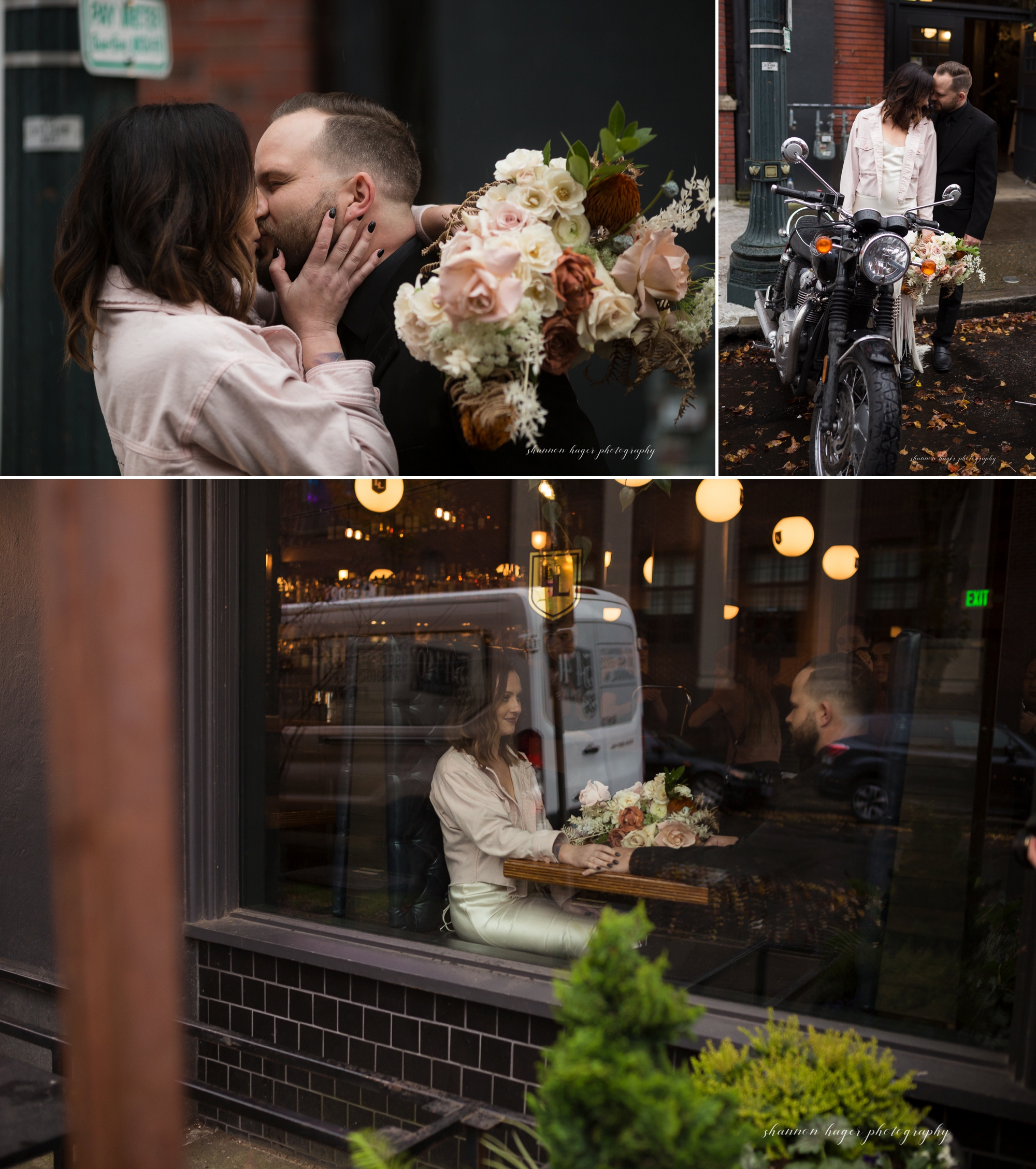 grungy winter elopement at evergreen pdx, elopement photographer portland oregon, wedding venue portland