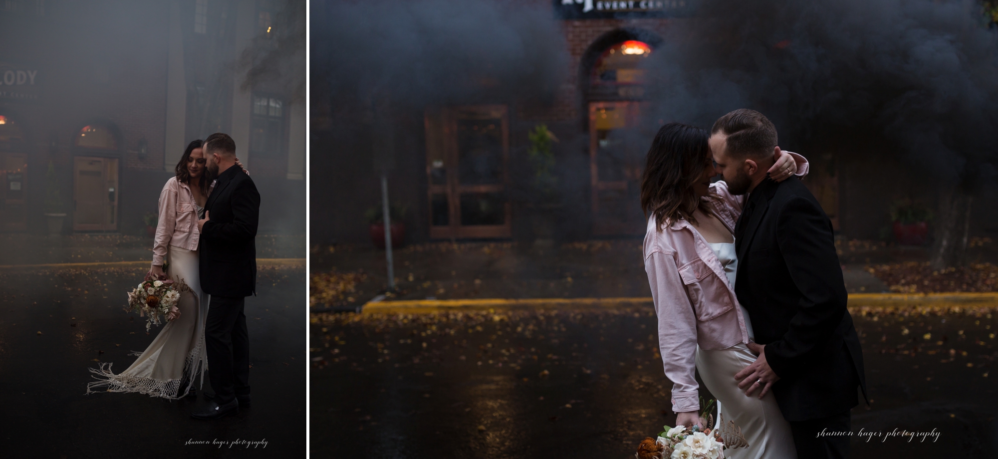 winter wedding at evergreen pdx, portland elopement photography, oregon wedding photographer in portland