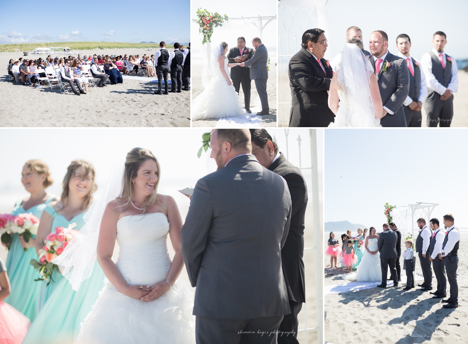 oregon beach wedding photographer, oregon coast wedding in gearhart oregon, portland wedding photographer