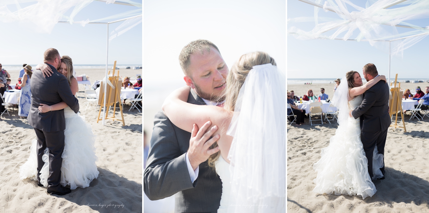 oregon coast wedding photographer, gearhart oregon beach wedding, oregon beach wedding