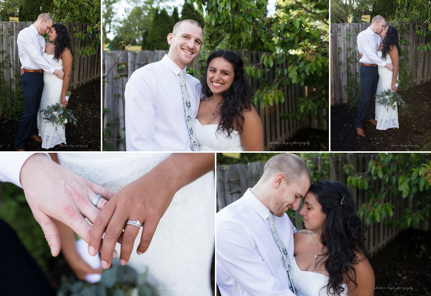 backyard wedding portland photographer, micro wedding portland, oregon zoom wedding photographer