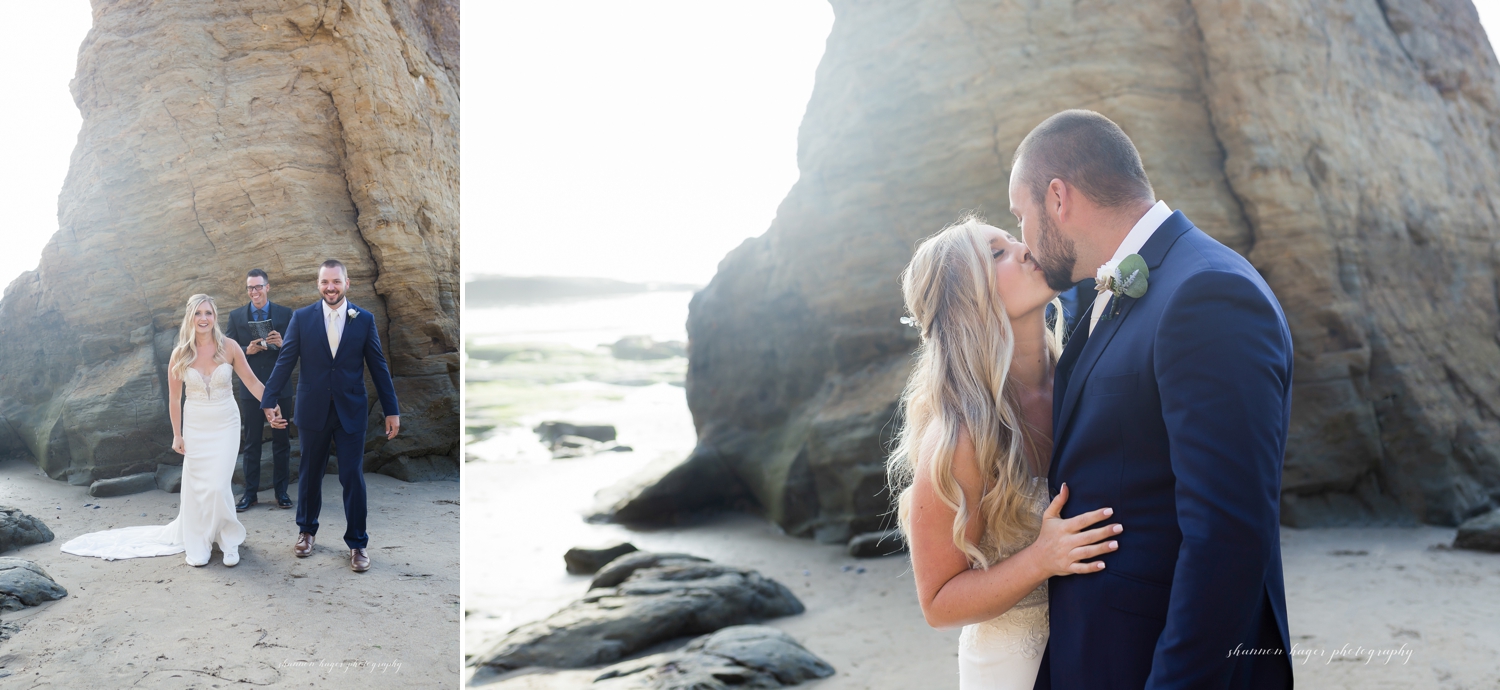 lincoln city oregon wedding photographer, oregon coast elopement, oregon coast photography by shannon hager photography
