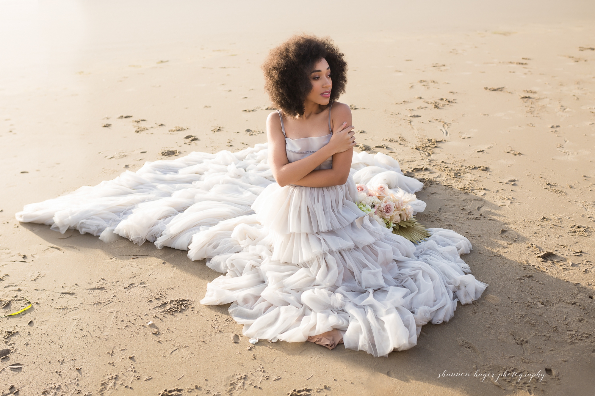 oregon coast wedding bridal session, shannon hager photography
