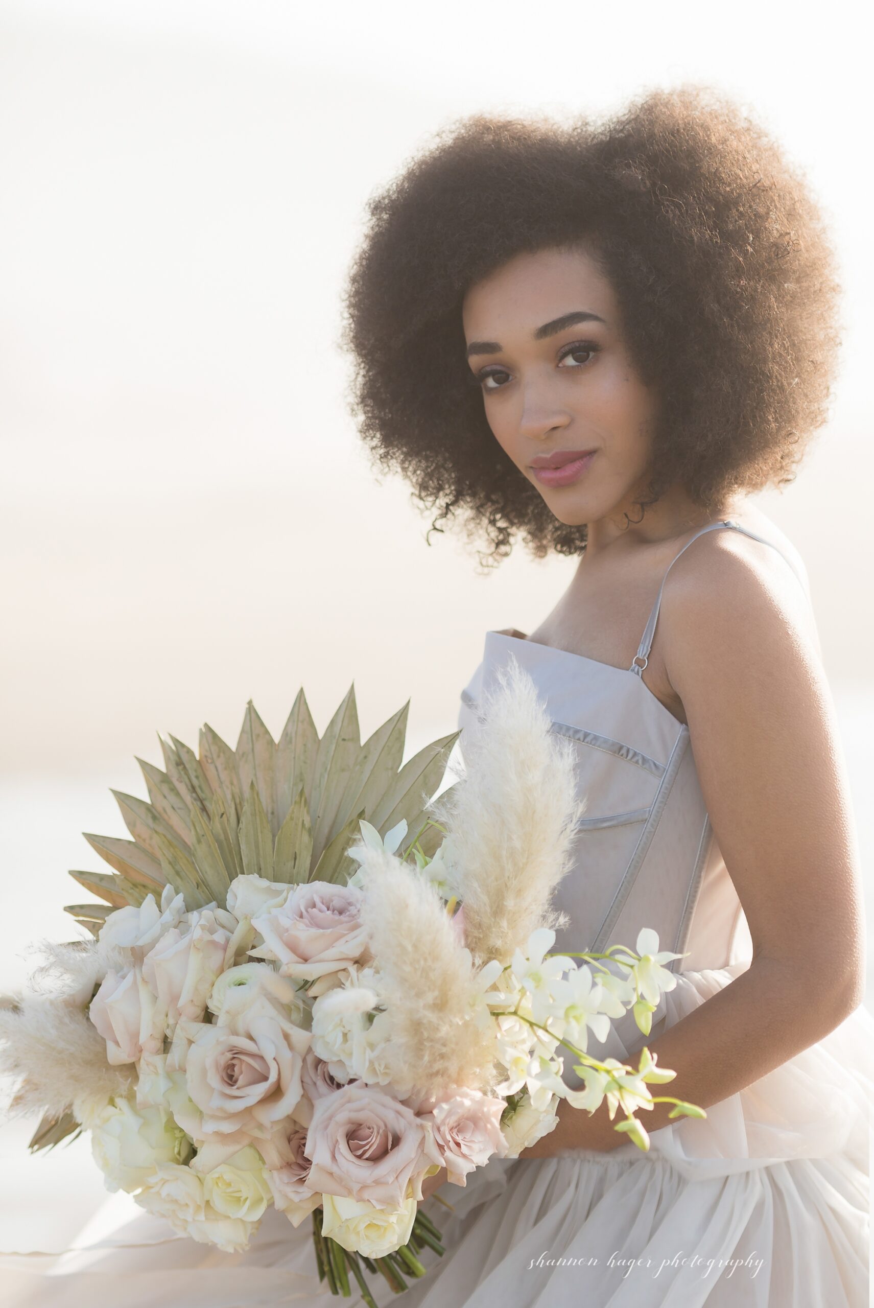 cannon beach wedding bridal session, shannon hager photography