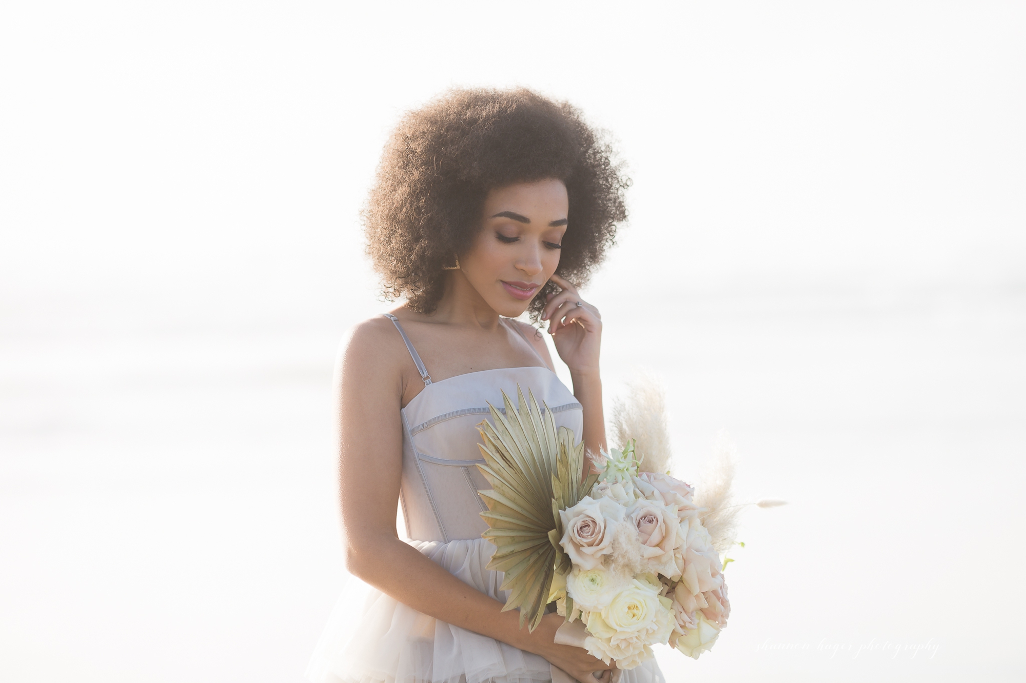 cannon beach wedding bridal session, shannon hager photography