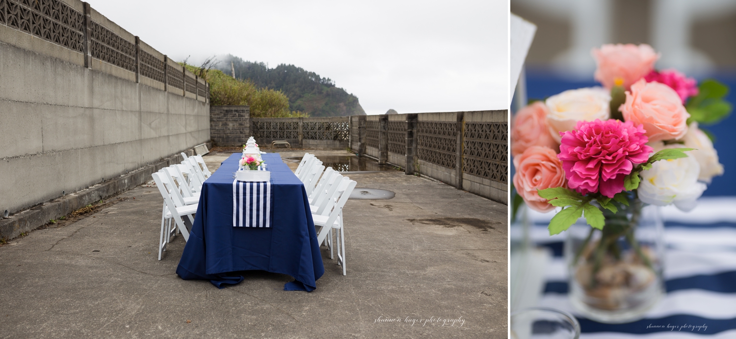 arch cape oregon coast wedding, shannon hager photography