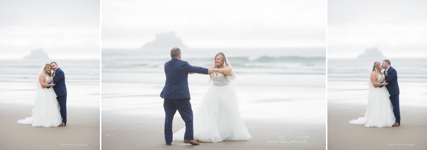 arch cape oregon coast elopement, shannon hager photography