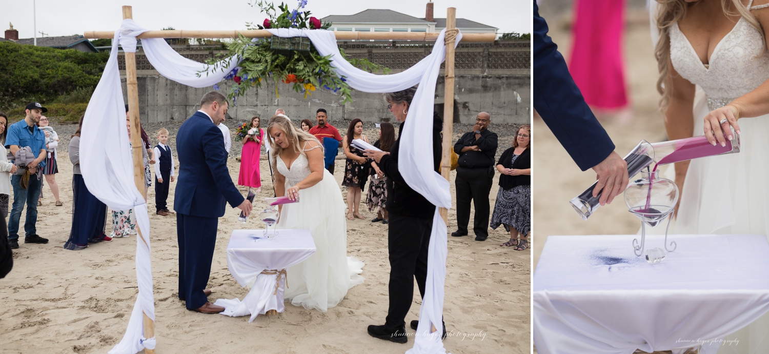 arch cape oregon coast elopement, shannon hager photography