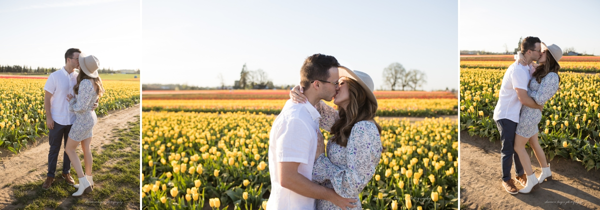 wooden shoe tulip wedding proposal photographed by shannon hager photography