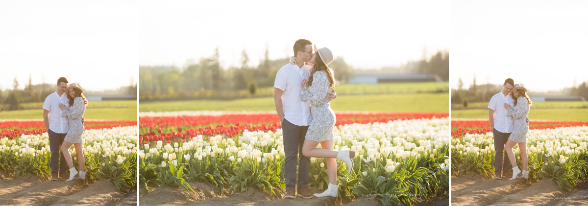wooden shoe tulip wedding proposal photographed by shannon hager photography