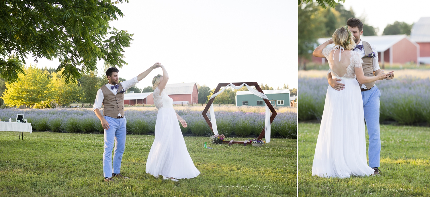oregon lavender farm wedding photographer