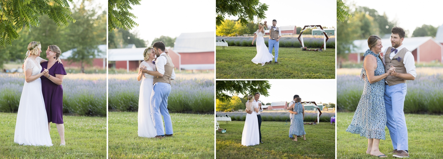lavender farm wedding by oregon wedding photographer shannon hager