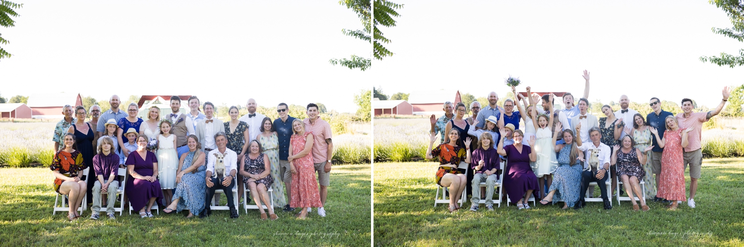 lavender farm wedding by oregon wedding photographer shannon hager