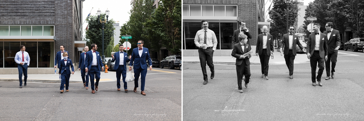 portland wedding at eco trust photographed by shannon hager photography