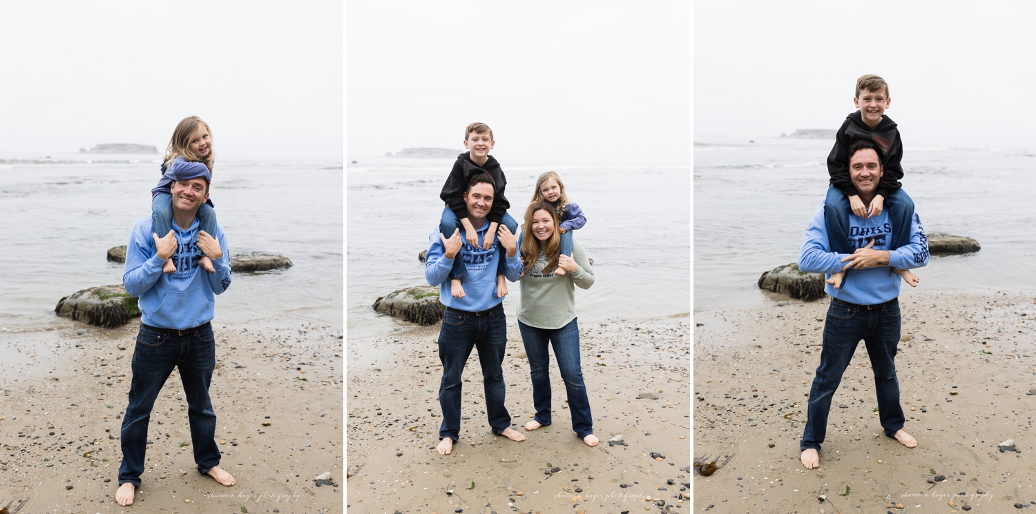 newport oregon coast family photo session by shannon hager photography at devil's punchbowl