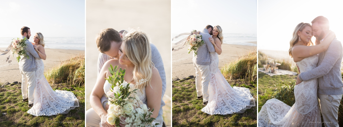 cannon beach elopement photos by Shannon Hager Photography