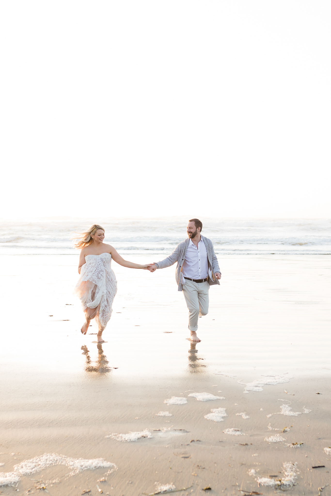 Oregon Coast Elopement on the beach in Cannon Beach