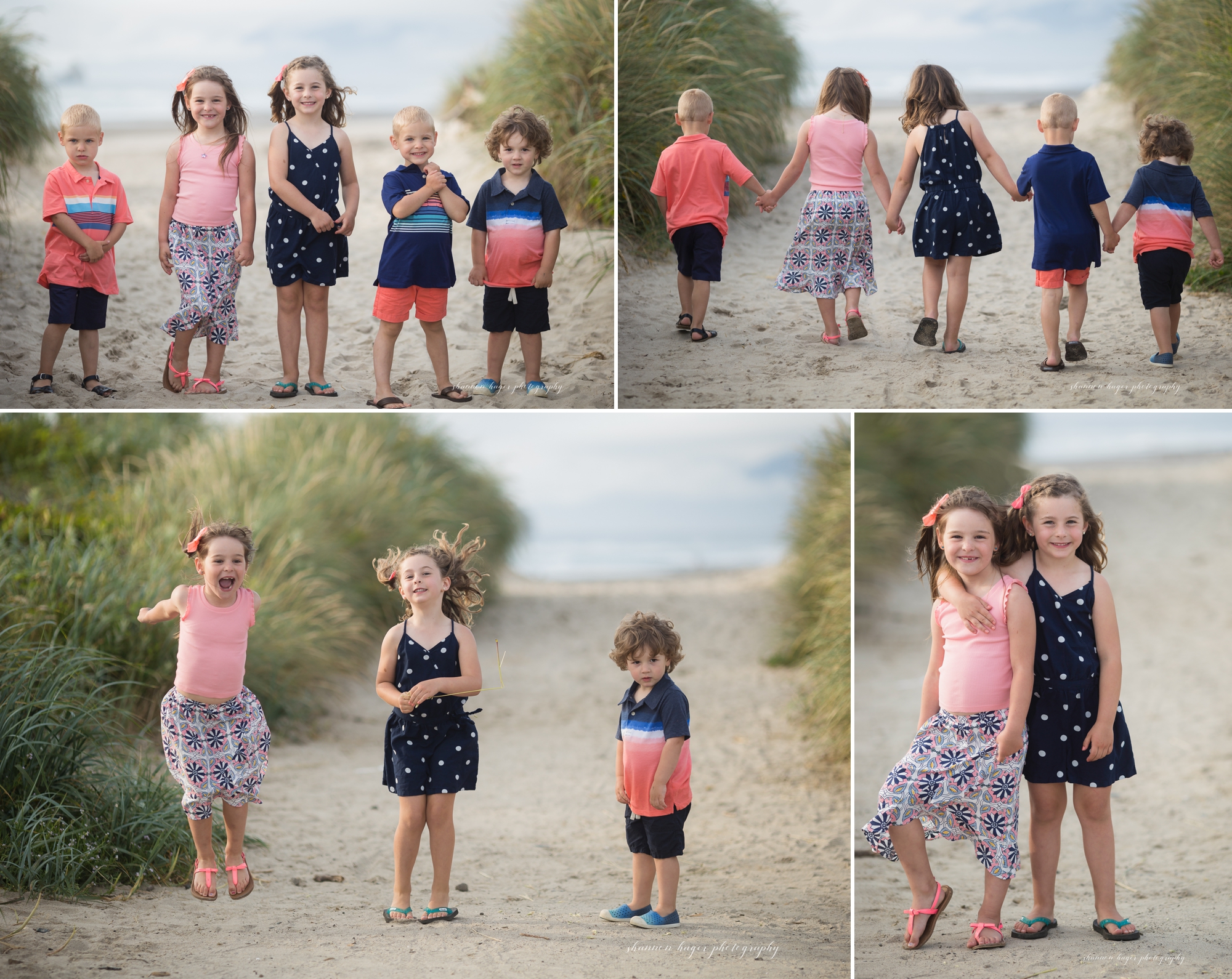 oregon coast family photographer, oregon coast extended family session, rockaway beach oregon photographer, portland family photographer, shannon hager photography