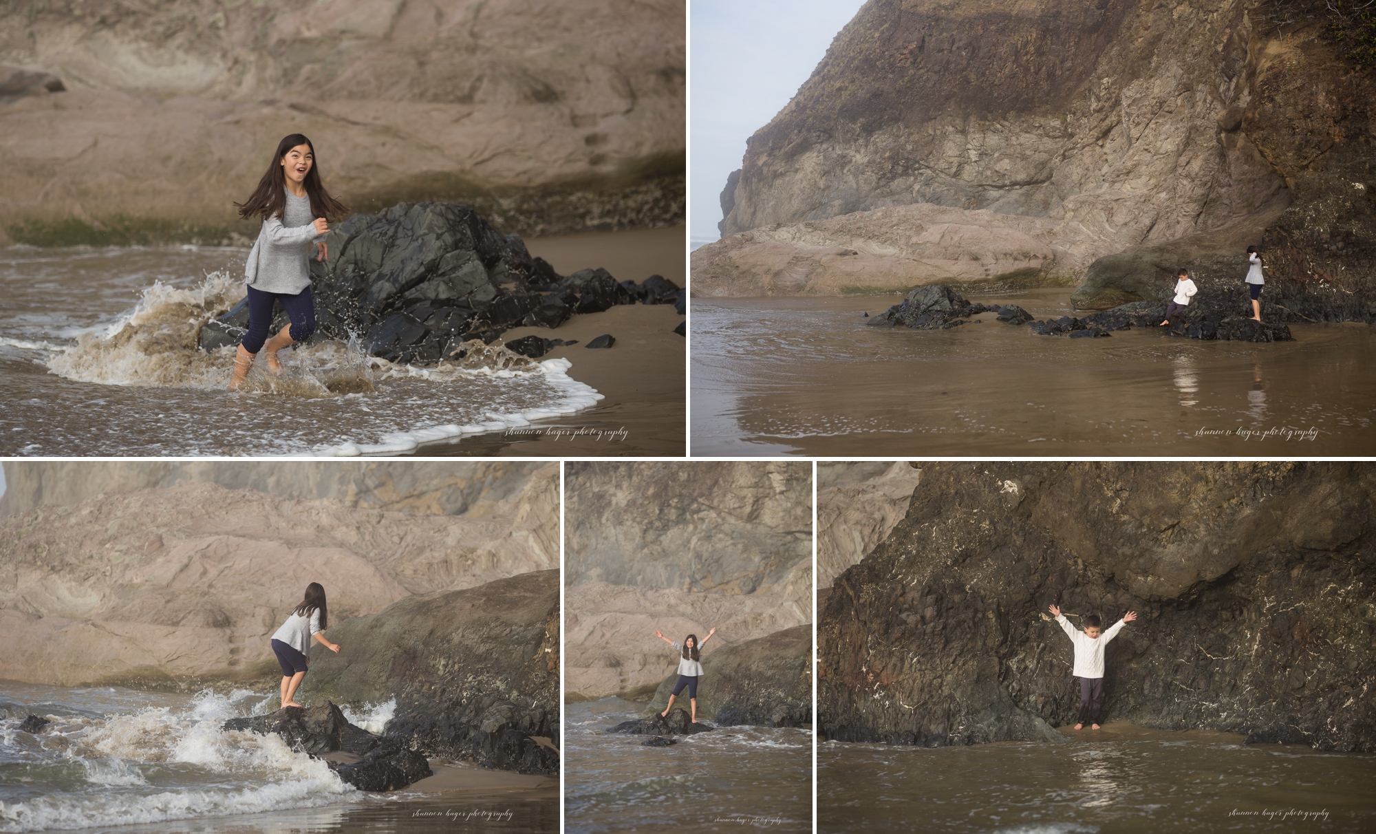 cannon beach family photographer, oregon coast family photos in cannon beach, oregon coast photography by shannon hager photography