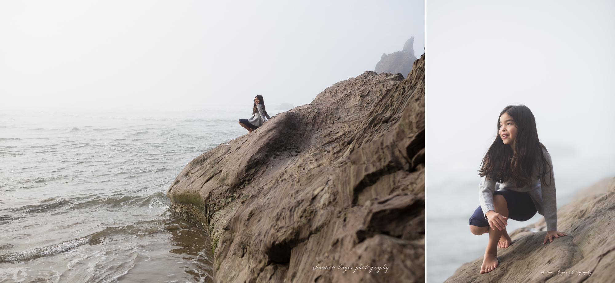 cannon beach family photographer, oregon coast family photos in cannon beach, oregon coast photography by shannon hager photography