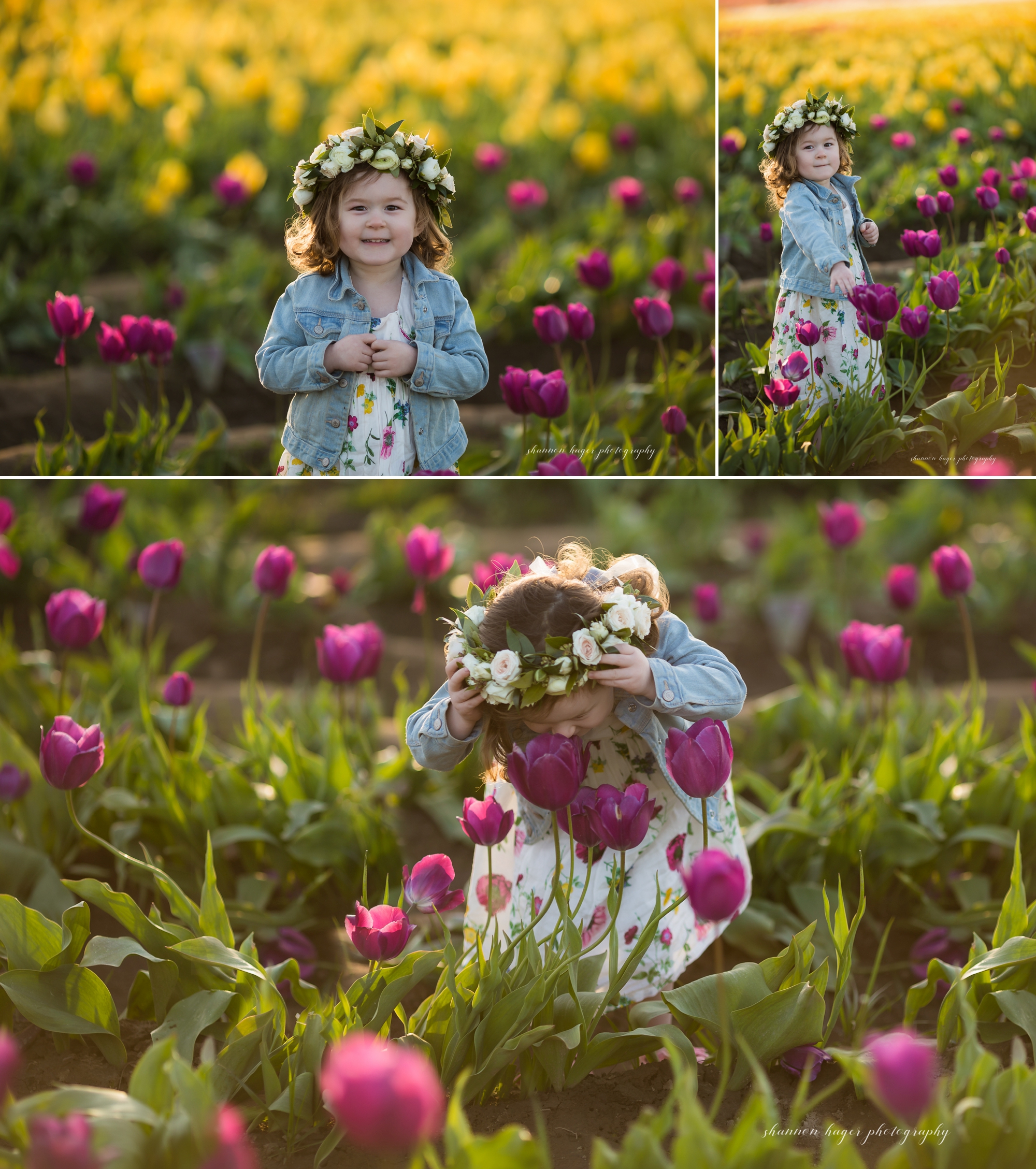 tulip family session at wooden shoe farm, portland family mini sessions, spring photos oregon