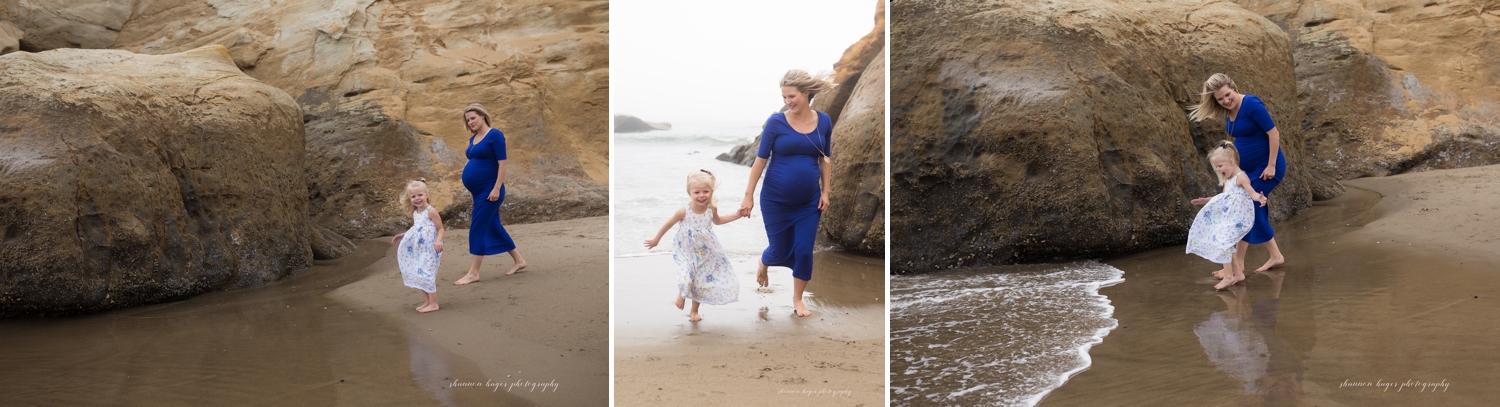 pacific city oregon coast maternity session, portland maternity photographer, oregon coast maternity photography