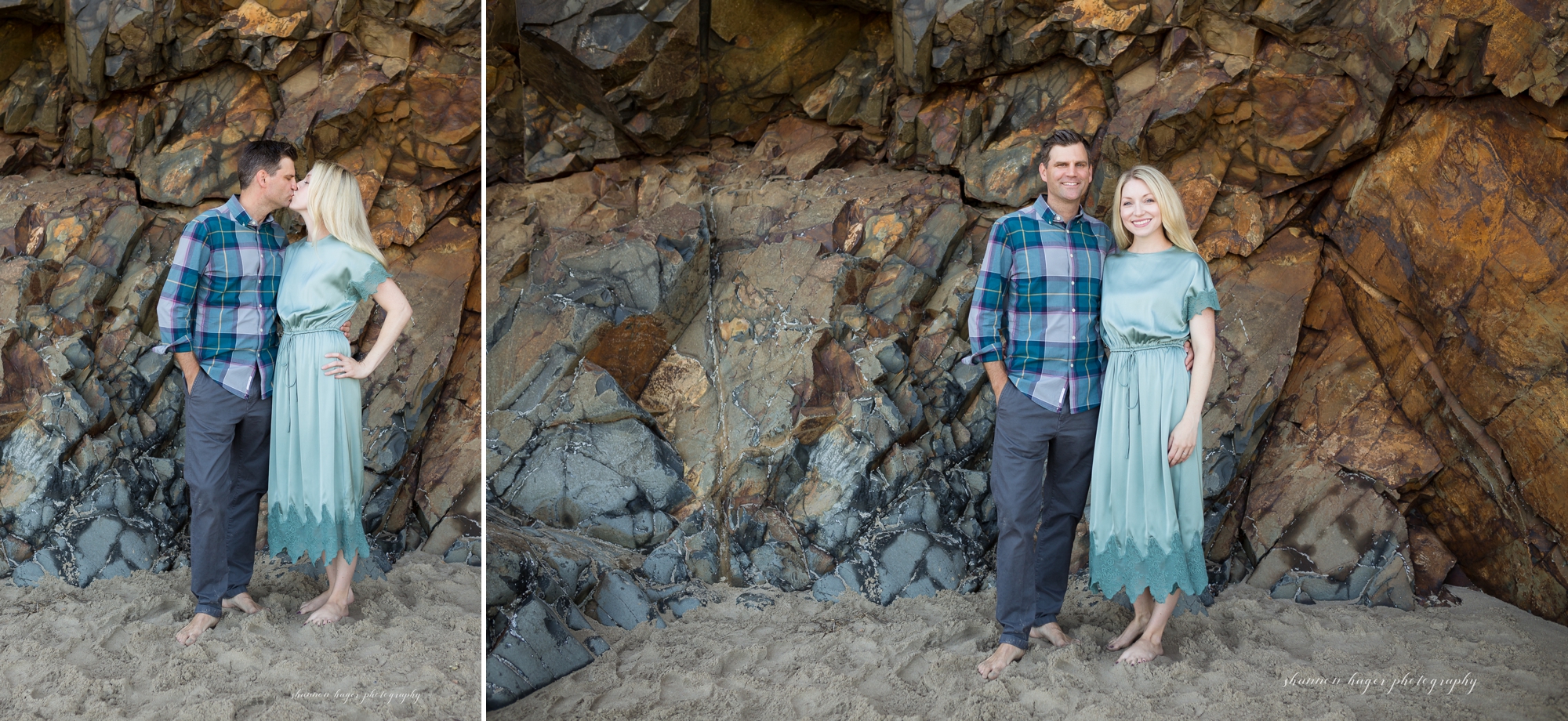 cannon beach family photographer, hug point family session by shannon hager photography