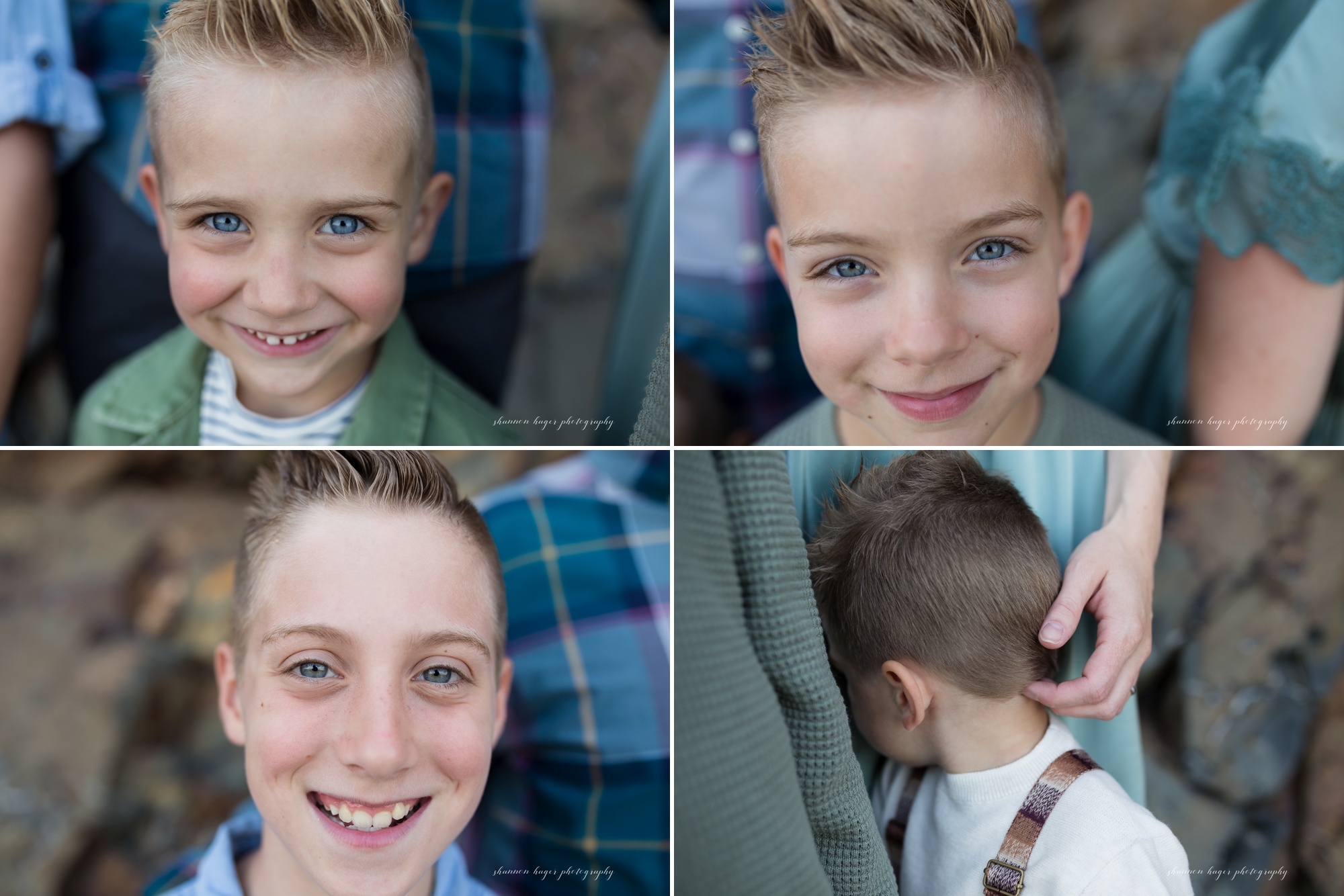 cannon beach family photographer, hug point family session by shannon hager photography
