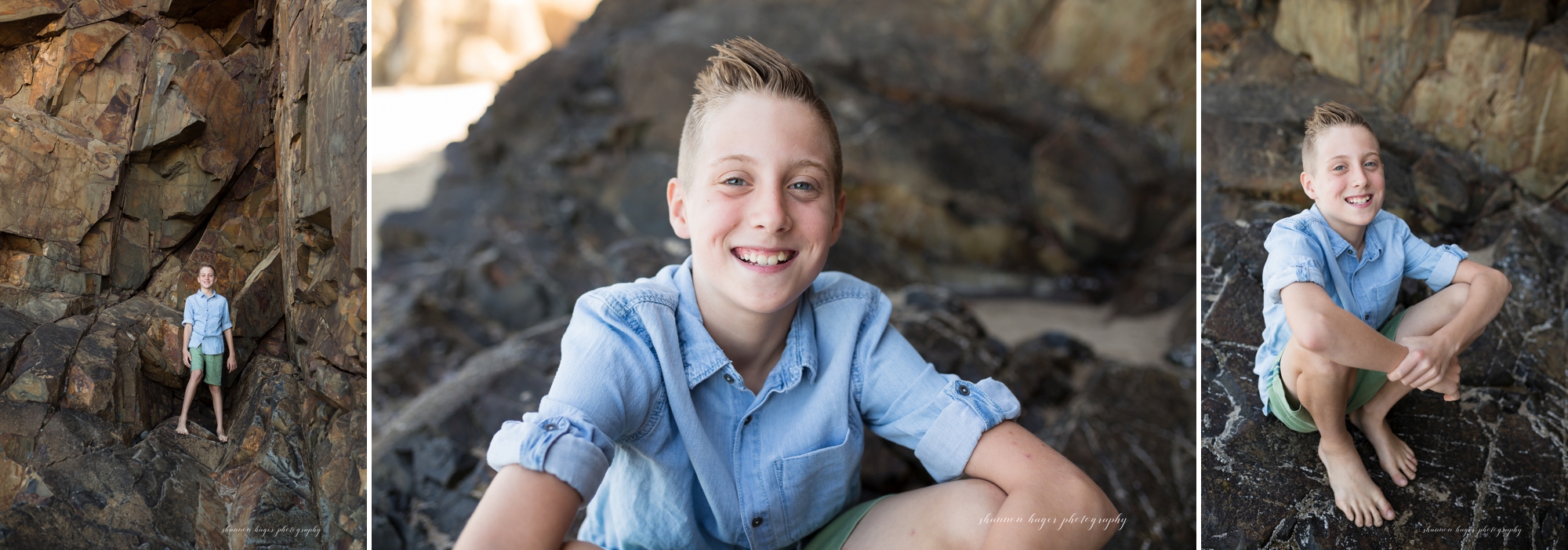cannon beach family photographer, hug point family session by shannon hager photography