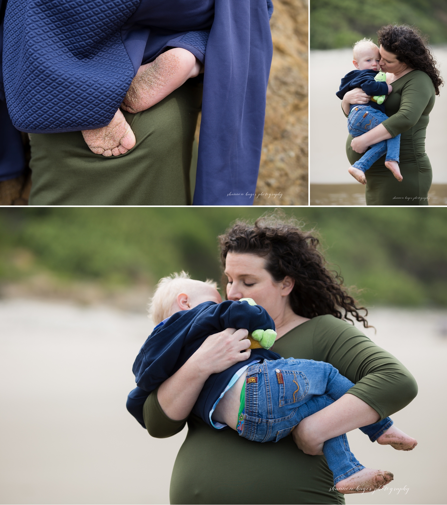 cannon beach maternity photography, hug point family photo session, oregon coast photographer