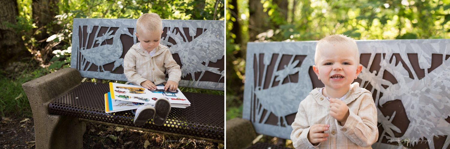 portland family photographer, 2nd birthday photos, outdoor family session portland
