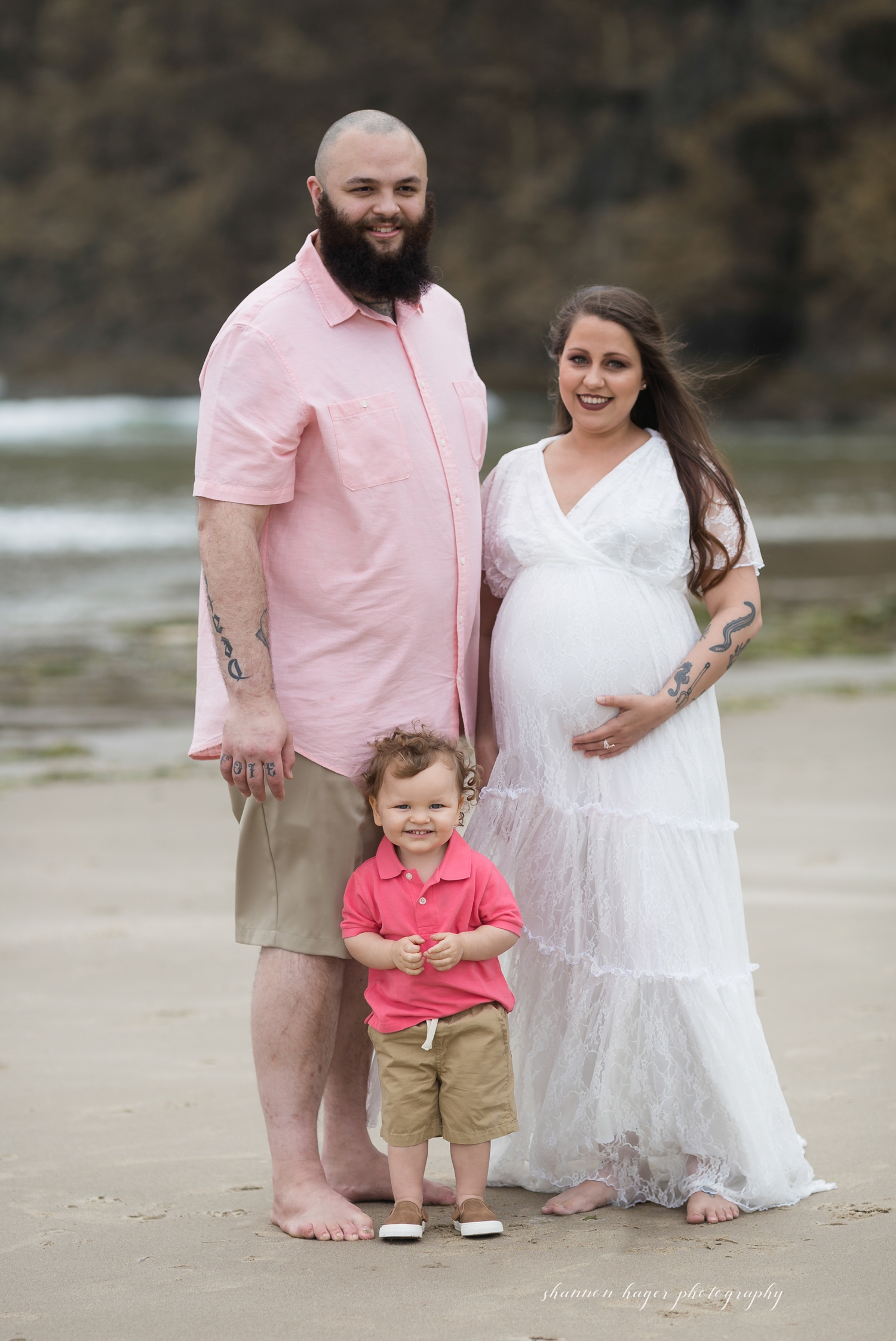 oregon coast maternity photographer, oregon beach maternity photos, oceanside maternity session