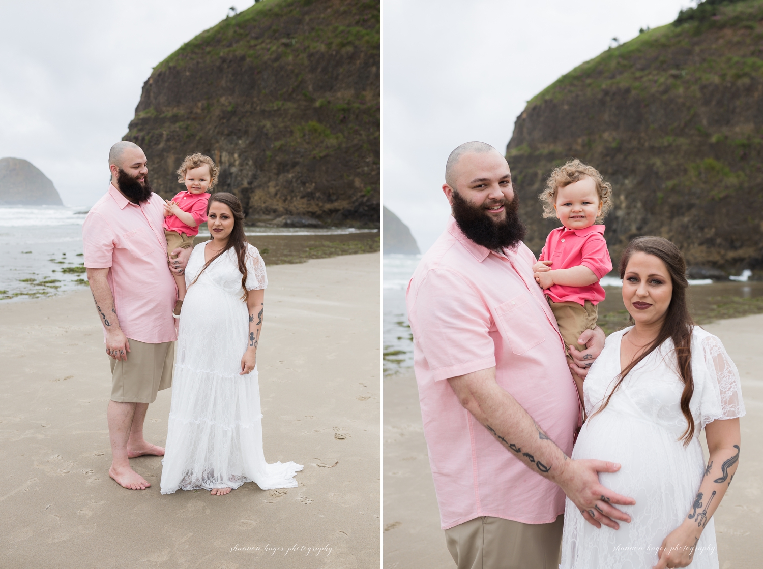 oceanside maternity session, oregon coast photographer, cannon beach photographer