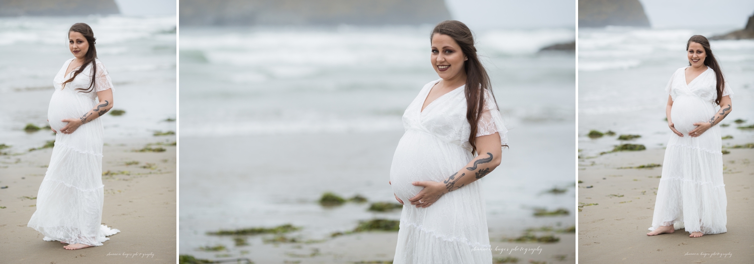 oceanside maternity session, oregon coast photographer, cannon beach photographer