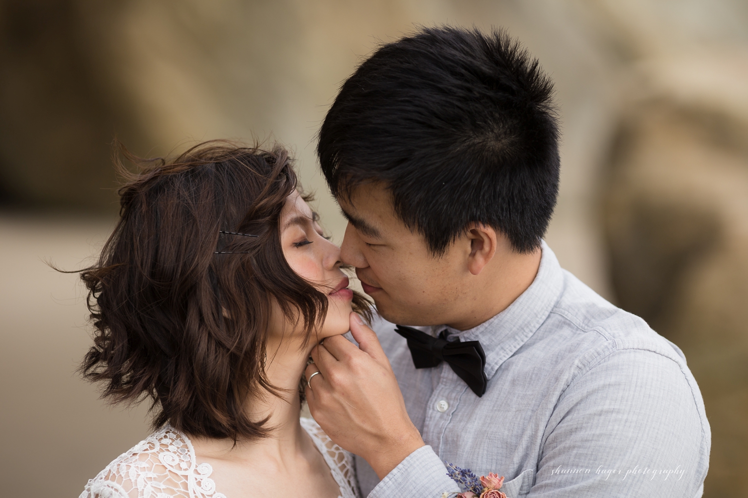 hug point cannon beach elopement, cannon beach photographer