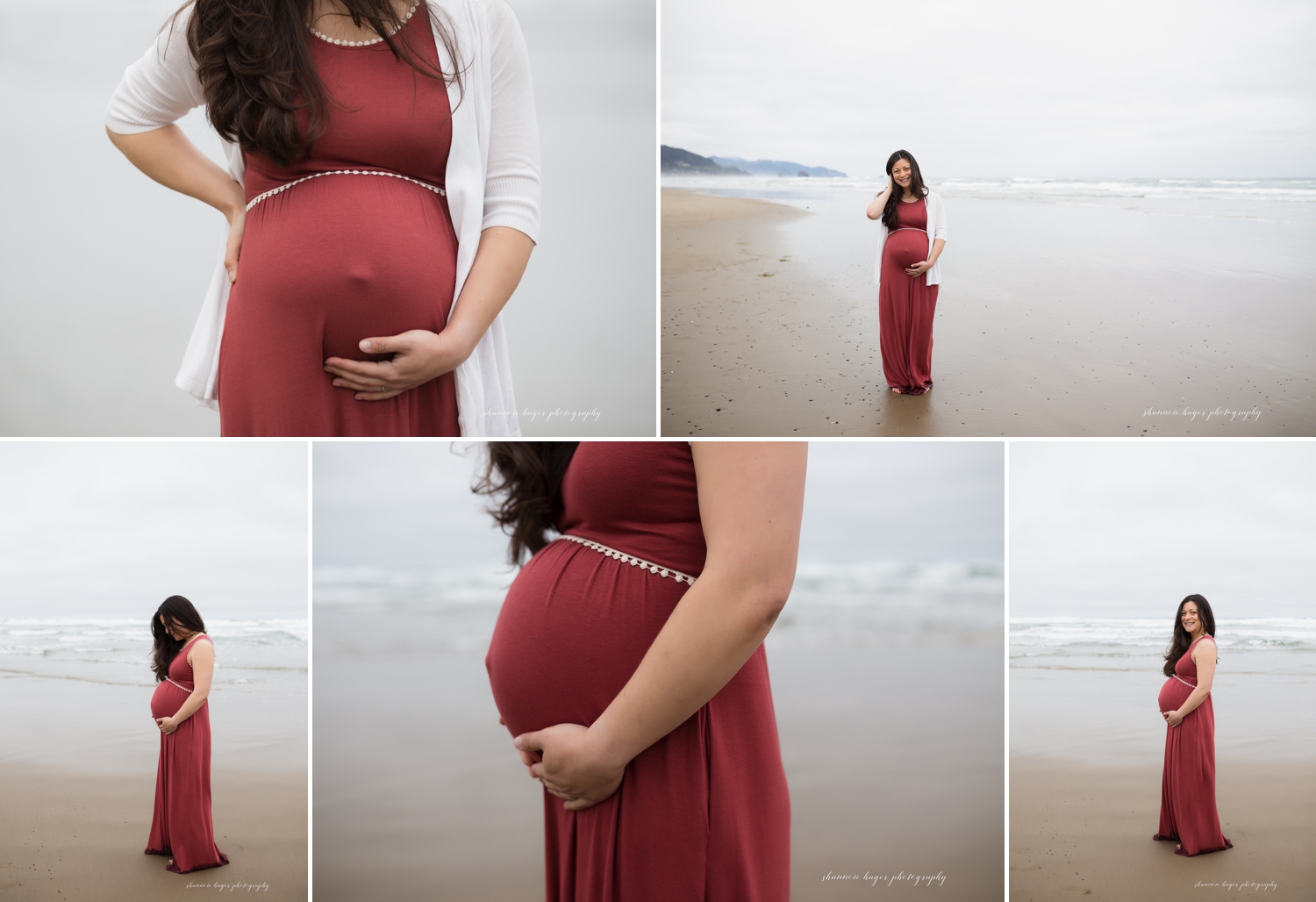 Cannon Beach Photographer, Cannon Beach Maternity Photos, Oregon Coast Maternity Photographer