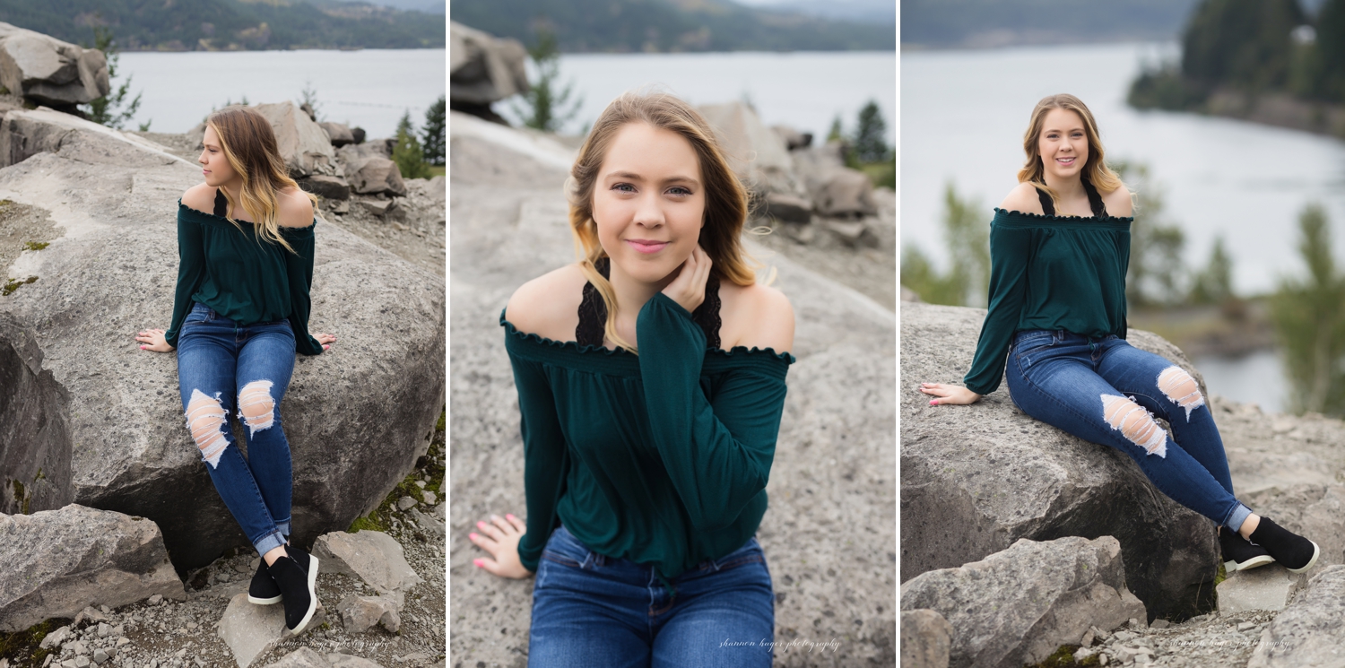 columbia river gorge senior photos, government cove photos, portland senior photographer