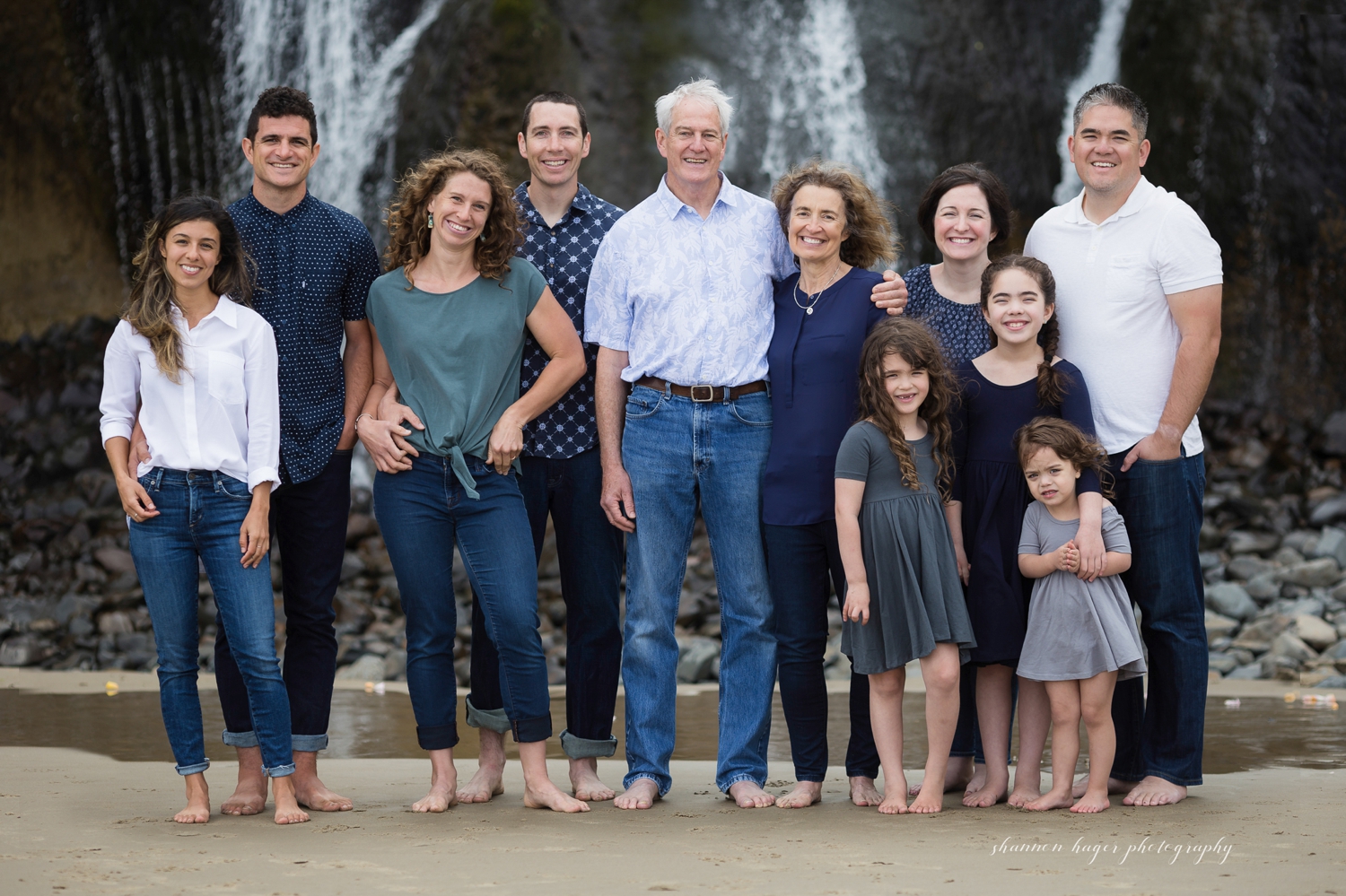 cannon beach photographer, hug point extended family session, oregon coast family photographer