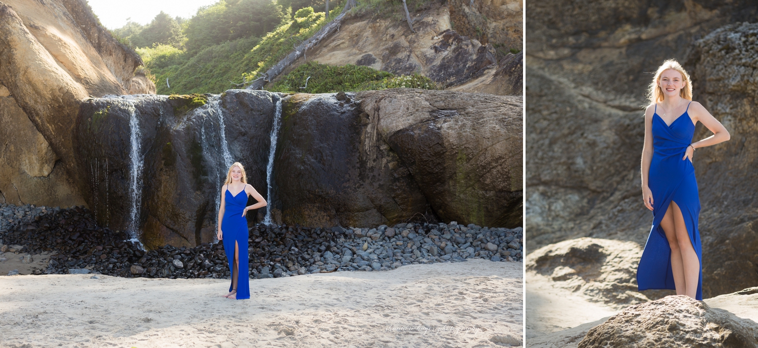 cannon beach senior photographer, oregon coast photographer, portland senior photography