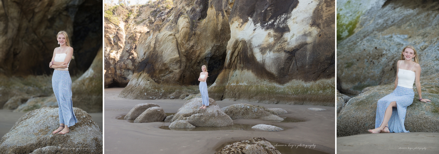 cannon beach senior photographer, oregon coast photographer, portland senior photography