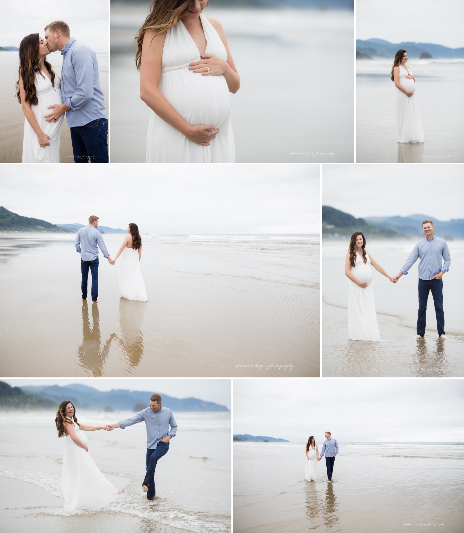 cannon beach maternity photographer, haystack rock photo session, oregon coast photographer, maternity photos portland