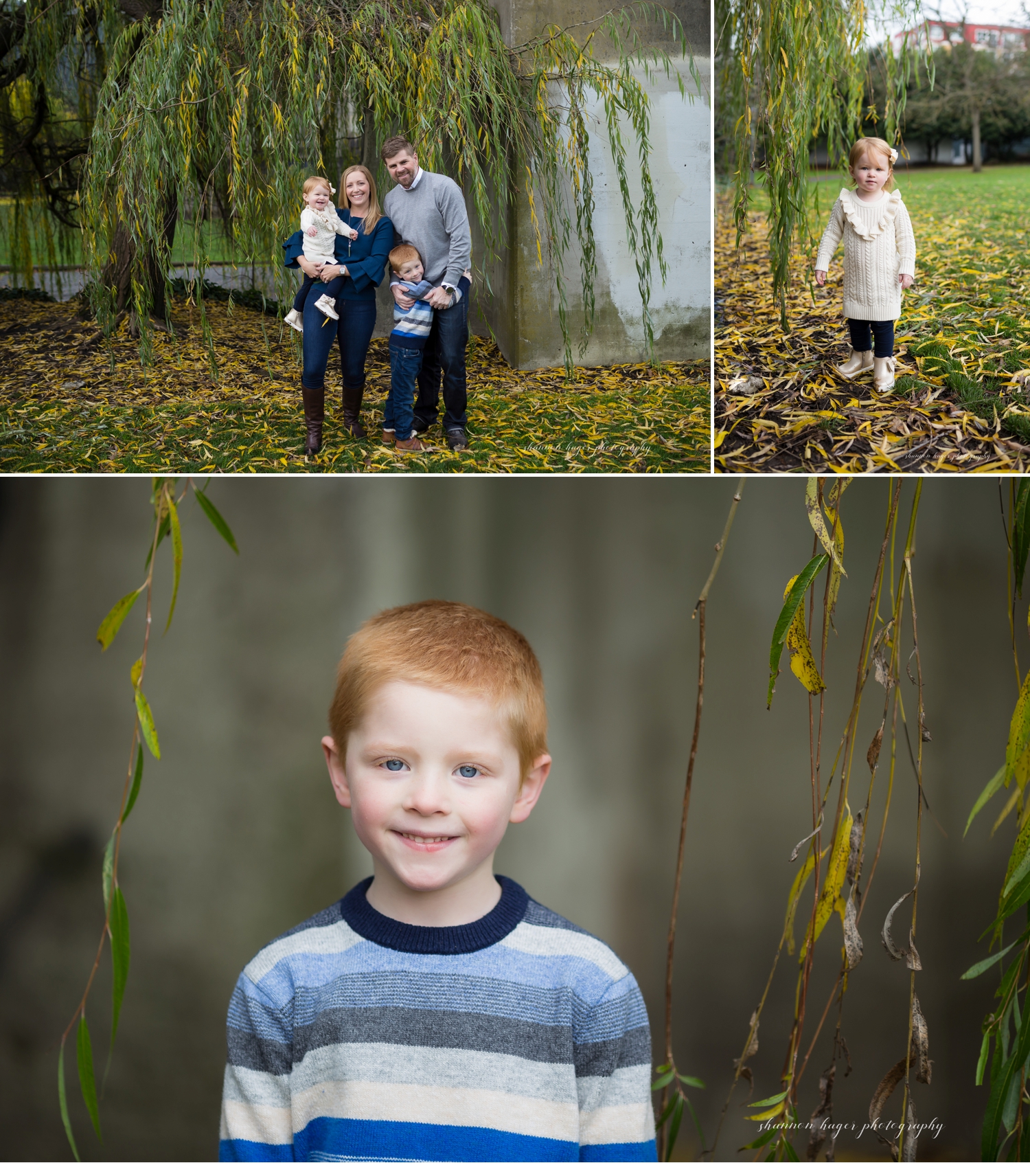 fall cathedral park family photos, portland family photographer, fall photos portland oregon