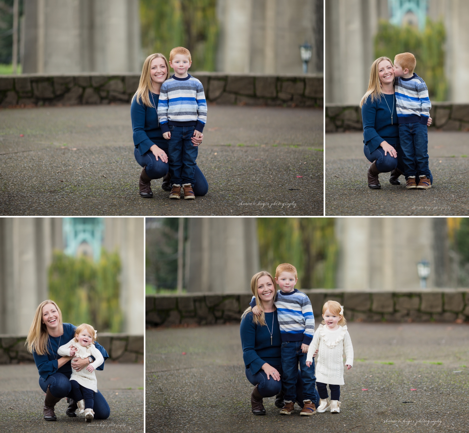 fall cathedral park family photos, portland family photographer, fall photos portland oregon